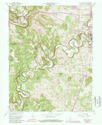 Corydon West 1962 topographic map thumbnail