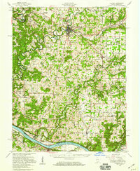 Corydon topographic map thumbnail
