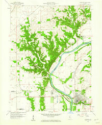 Covington 1958 topographic map thumbnail