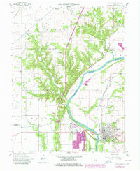 Covington 1958 topographic map thumbnail