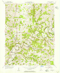 Crandall 1954 topographic map thumbnail