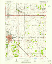 Crown Point 1953 topographic map thumbnail