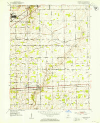 Cumberland 1952 topographic map thumbnail