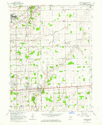 Cumberland 1962 topographic map thumbnail