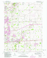 Cumberland 1962 topographic map thumbnail