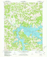 Cuzco 1980 topographic map thumbnail