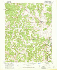 Hardinsburg 1966 topographic map thumbnail