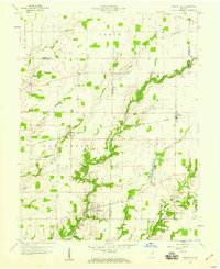 Hartsville 1958 topographic map thumbnail