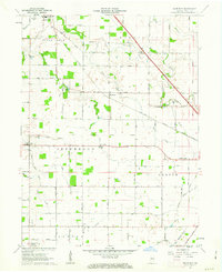 Hazelrigg 1961 topographic map thumbnail
