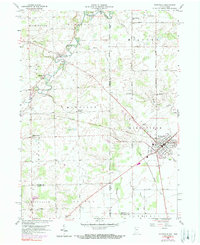 Hicksville 1958 topographic map thumbnail
