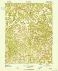Hillham 1951 topographic map thumbnail
