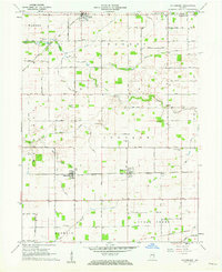 Hillisburg 1961 topographic map thumbnail