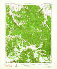 Hindustan 1948 topographic map thumbnail