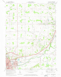Huntington 1972 topographic map thumbnail