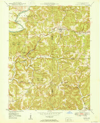 Huron 1950 topographic map thumbnail
