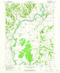 Hutton 1964 topographic map thumbnail
