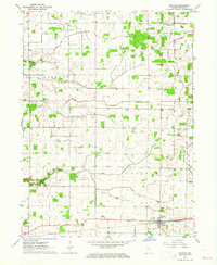 Idaville 1962 topographic map thumbnail