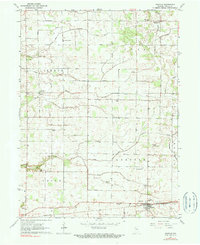 Idaville 1962 topographic map thumbnail