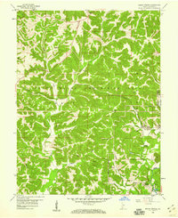 Indian Springs 1956 topographic map thumbnail