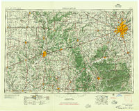 Indianapolis 1957 topographic map thumbnail