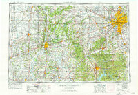 Indianapolis 1953 topographic map thumbnail