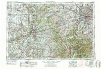 Indianapolis 1953 topographic map thumbnail
