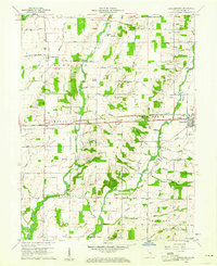 Jacksonburg 1960 topographic map thumbnail