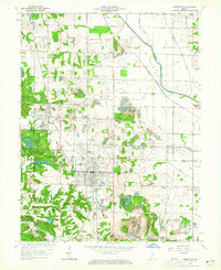 Jasonville 1963 topographic map thumbnail