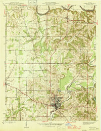 Jasper 1946 topographic map thumbnail