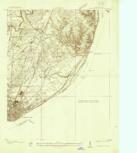 Jeffersonville 1937 topographic map thumbnail