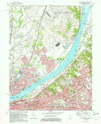 Jeffersonville 1982 topographic map thumbnail