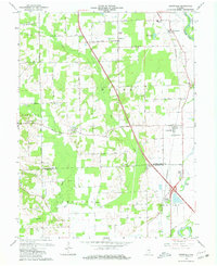 Jonesville 1962 topographic map thumbnail