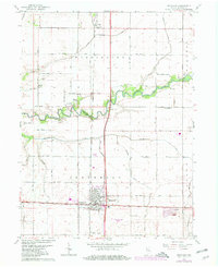 Kentland 1961 topographic map thumbnail