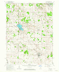 Kewanna 1962 topographic map thumbnail