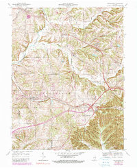 Georgetown 1966 topographic map thumbnail