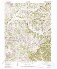 Georgetown 1966 topographic map thumbnail