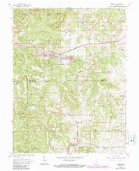Georgia 1965 topographic map thumbnail