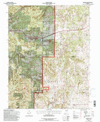 Georgia 1993 topographic map thumbnail