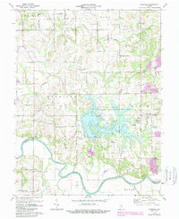 Glendale 1974 topographic map thumbnail