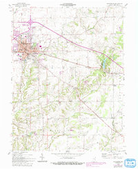 Greensburg 1958 topographic map thumbnail