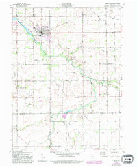 Greentown 1960 topographic map thumbnail