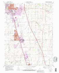 Greenwood 1992 topographic map thumbnail