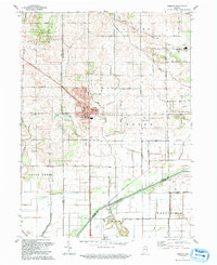 Hebron 1992 topographic map thumbnail