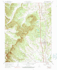 Henryville 1960 topographic map thumbnail