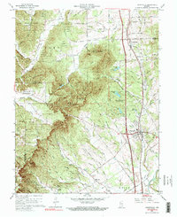 Henryville 1960 topographic map thumbnail