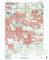 Highland 1991 topographic map thumbnail