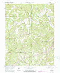 Hillham 1965 topographic map thumbnail