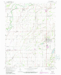 Hope 1968 topographic map thumbnail