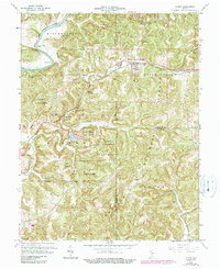 Huron 1965 topographic map thumbnail