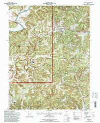 Huron 1993 topographic map thumbnail